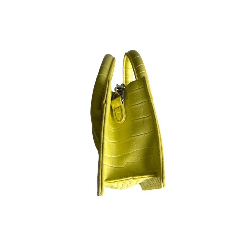 Vegan Leather Yellow Mini bag - Picture 5 of 6